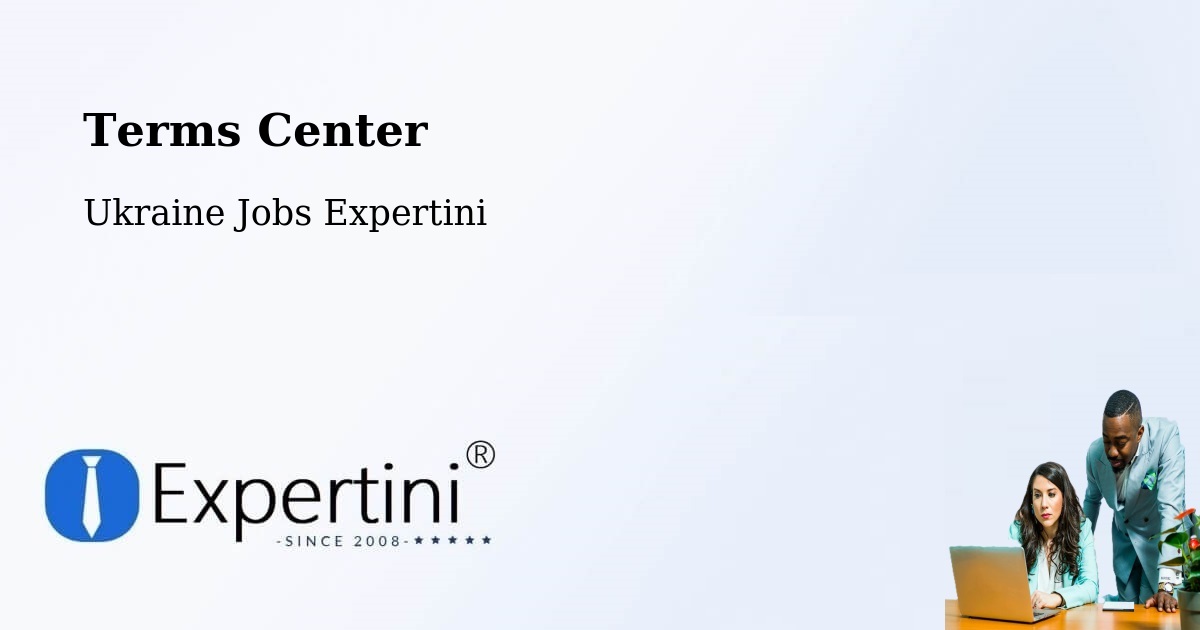 Terms of Service – Khmelnytskyi - Ukraine Jobs Expertini